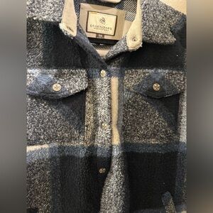 Legendary Whitetails Navy and Gray Plaid Shirt sm